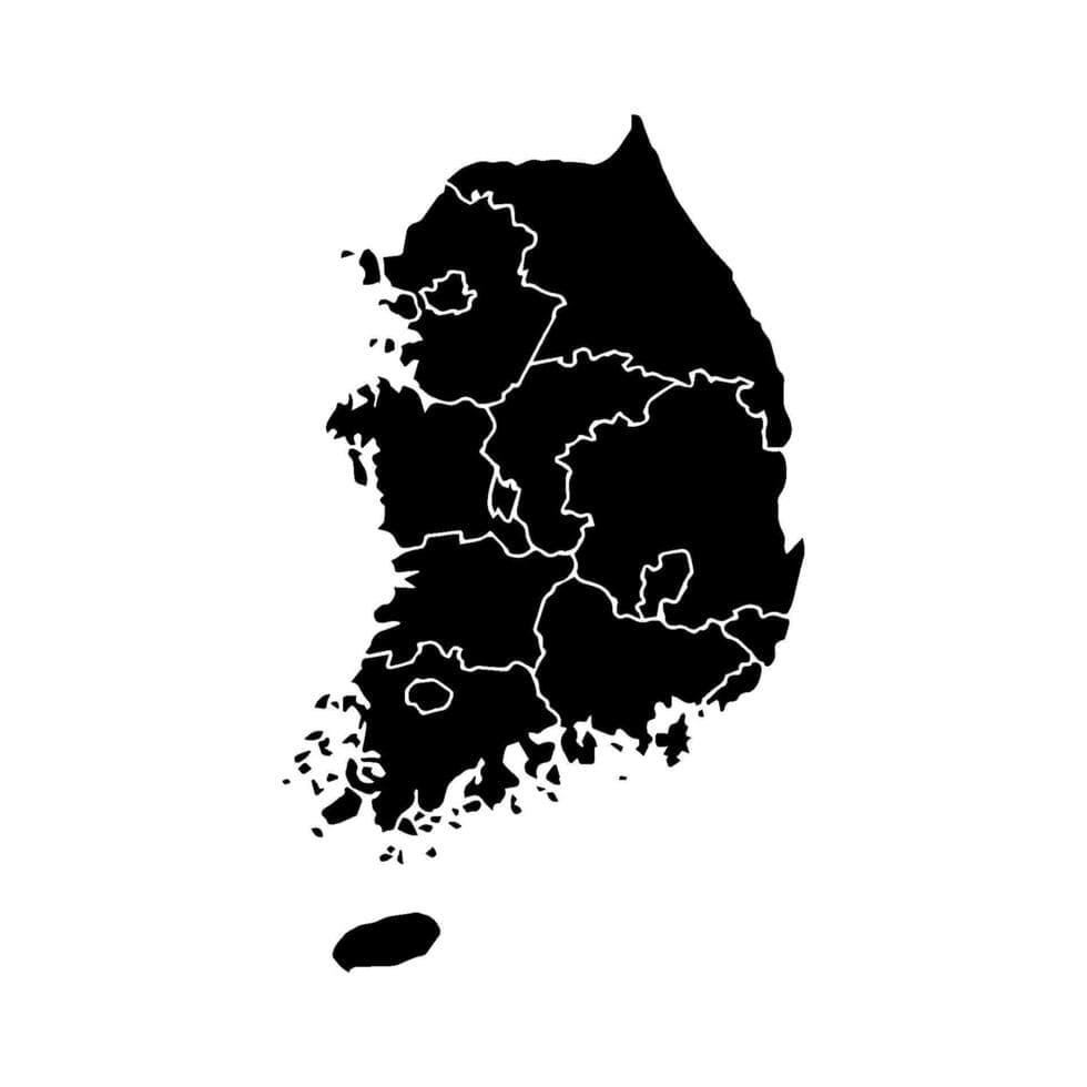 대한민국 전국 네트워크 지도